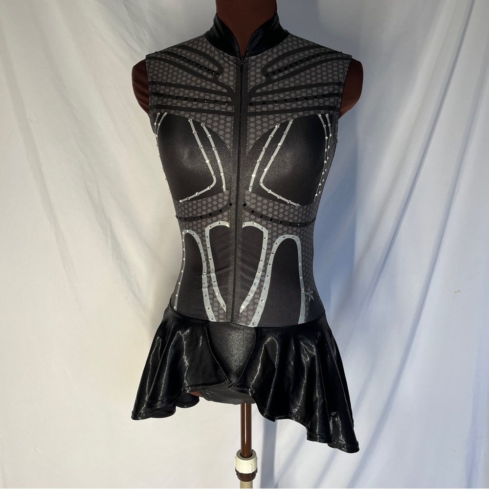 Rebel Athletic 3pc Cheer or Dance Costume Set Sz XS